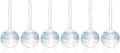 Clear Plant Watering Globes Set of 6 by MissionGallery