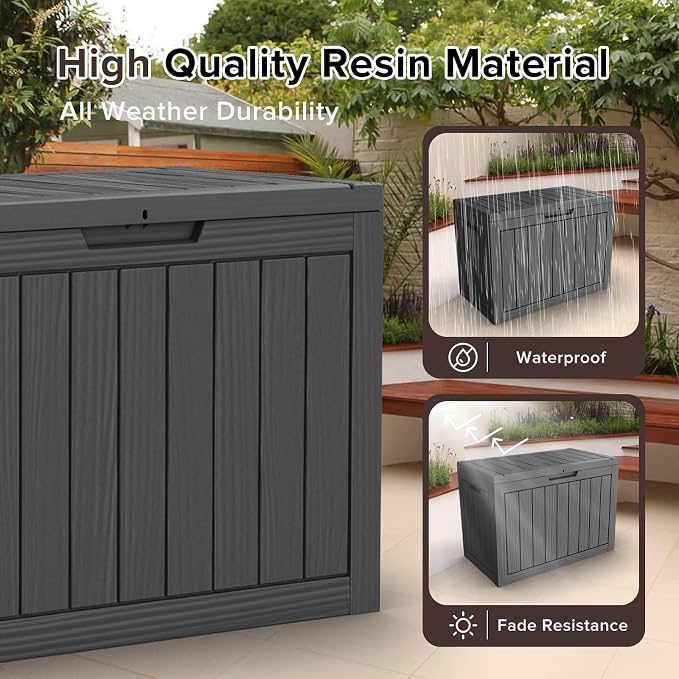 ROJIK Outdoor Storage Housing Deck Box - Image 7