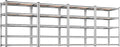 REIBII 2020LBS Garage Shelving Heavy Duty Metal Shelving 5 Tier Storage Shelves by REIBII