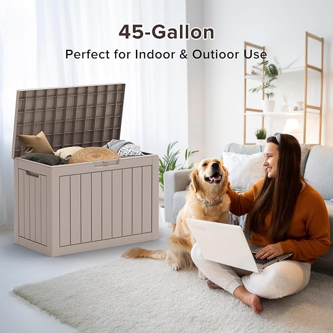 ROJIK Outdoor Storage Housing Deck Box - Image 2