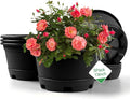 Outdoor Flower Pots 5 Packs 13 inch pots by KPUVX