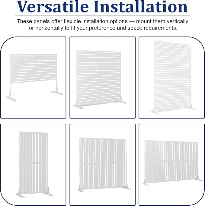 FENCY Outdoor Privacy Screen, Outdoor Freestanding Privacy Screen & Panels - Image 5