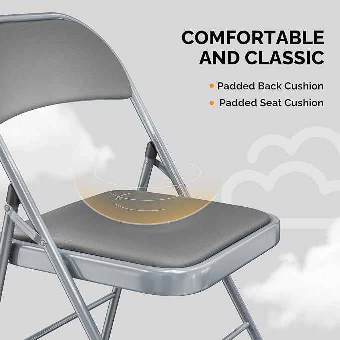 VINGLI 20 Pack Folding Chairs - Image 5