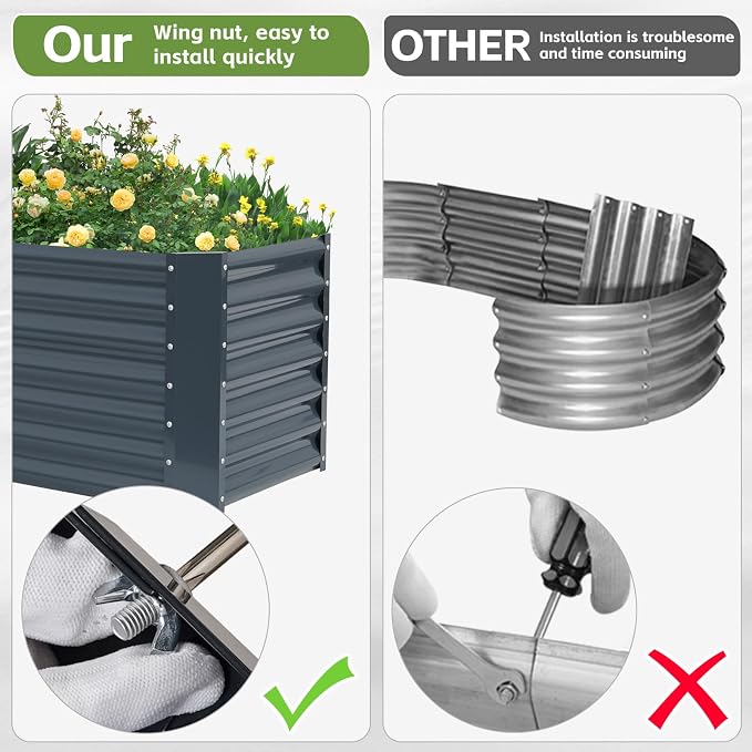 6x2x2ft Raised Garden Bed - Image 6