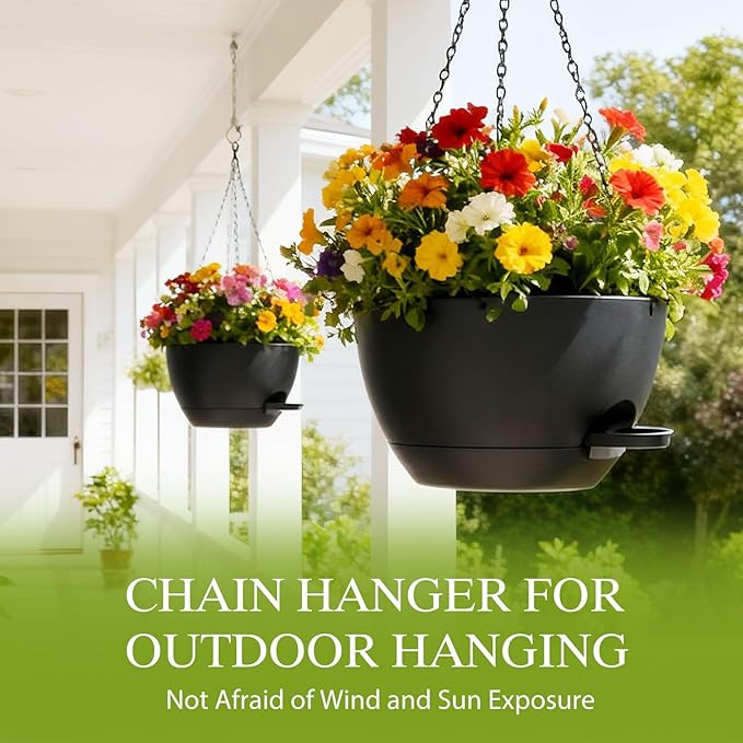 10 Inch Hanging Baskets 2 PC - Image 5