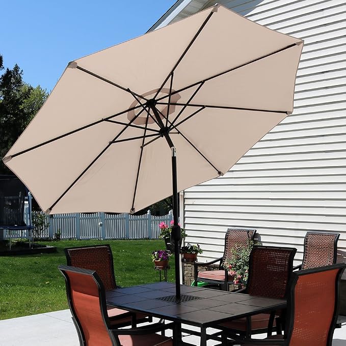 Sunnydaze Outdoor Patio Umbrella - Image 8