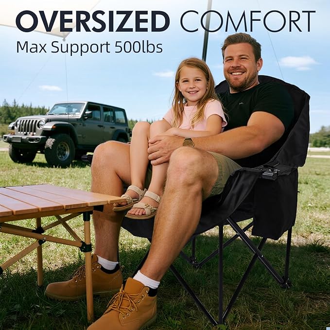 Oversized Camping Chairs for Adults - Image 2