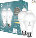GE LED+ Motion Sensor LED Light Bulbs, Outdoor Security Lights, Warm White by GELighting