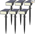 Solar Spot Lights Outdoor, Solar Lights Outdoor Waterproof IP65, 4 Brightness by WENATY