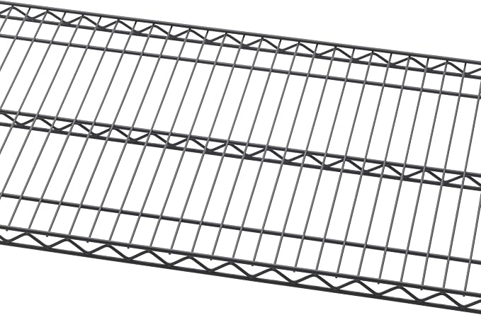 TRINITY 5-Tier Outdoor Wire Shelving Rack, 48in. x 18in. x 72in., Model# - Image 6