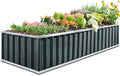 KING BIRD Galvanized Raised Garden Bed by KINGBIRD