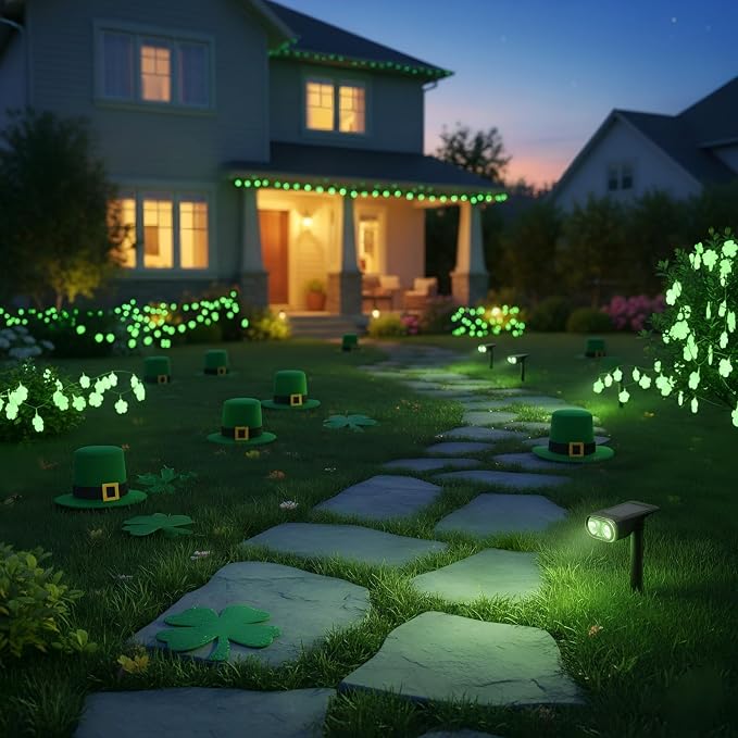 Linkind Solar Lights Outdoor Waterproof IP65, StarRay RGB Solar Spot Lights - Image 2