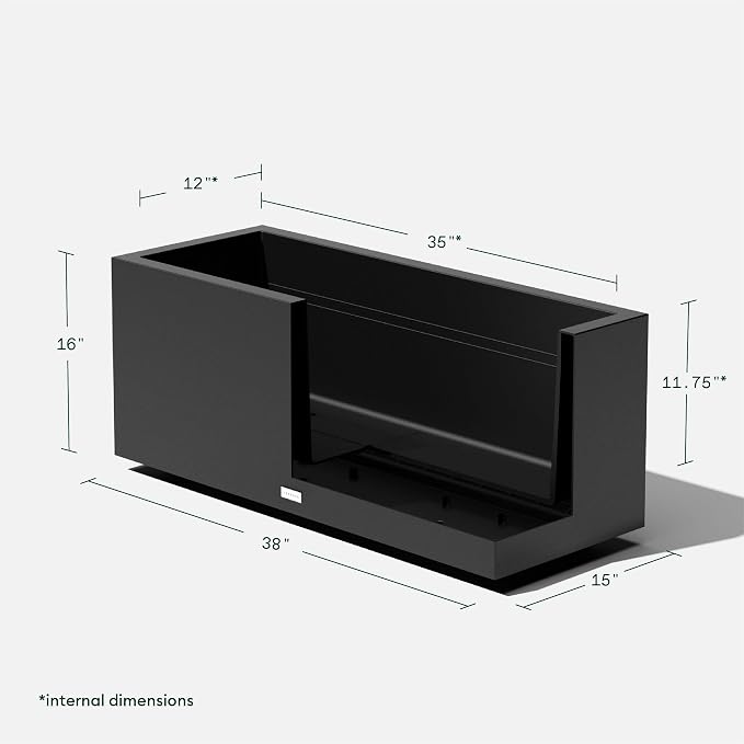 Veradek Block Series Long Box Planter - Image 3
