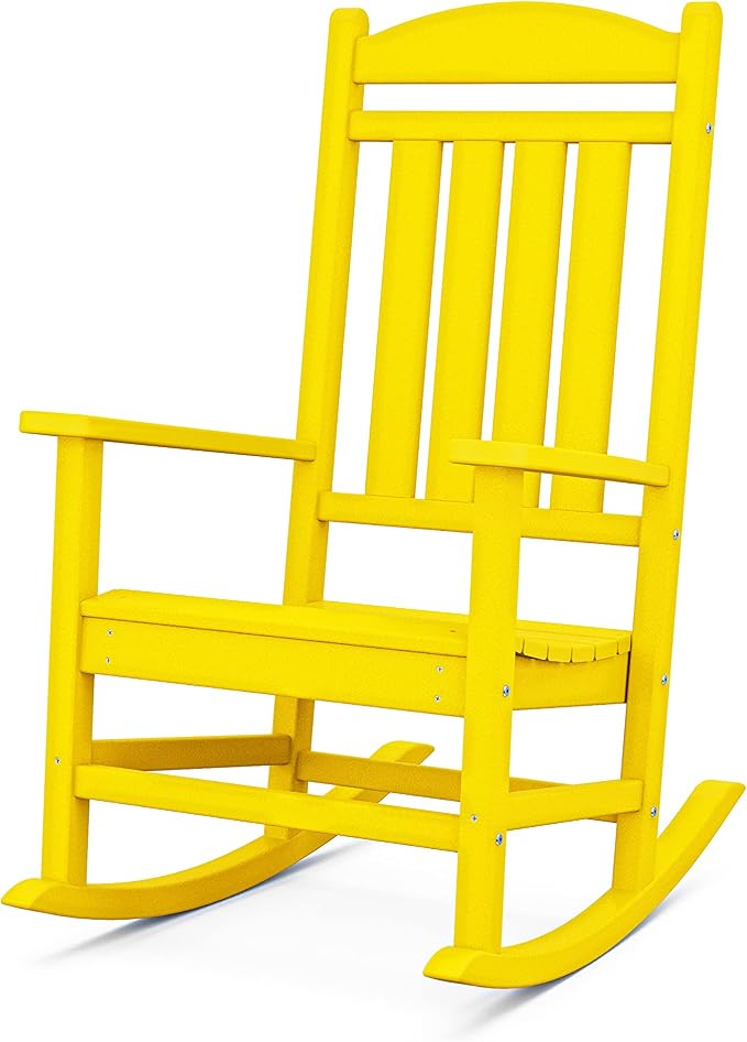 POLYWOOD R100LE Presidential Outdoor Rocking Chair by POLYWOOD