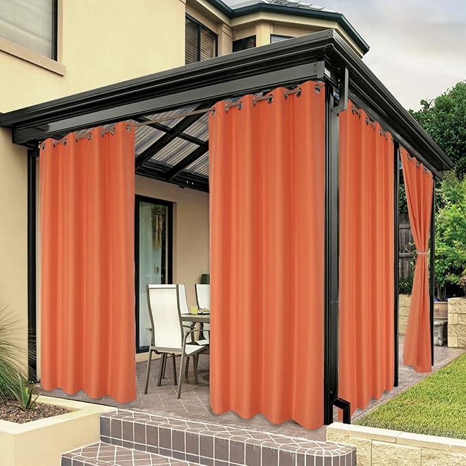 BONZER Waterproof Indoor/Outdoor Curtains by Bonzer