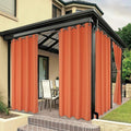 BONZER Outdoor Curtains for Patio Water Resistant Heavy Privacy Light Filtering by Bonzer