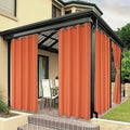BONZER Outdoor Curtains for Patio Waterproof Thick Privacy Grommet Light by Bonzer