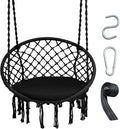 Giantex Hammock Chair Macrame Swing by Giantex