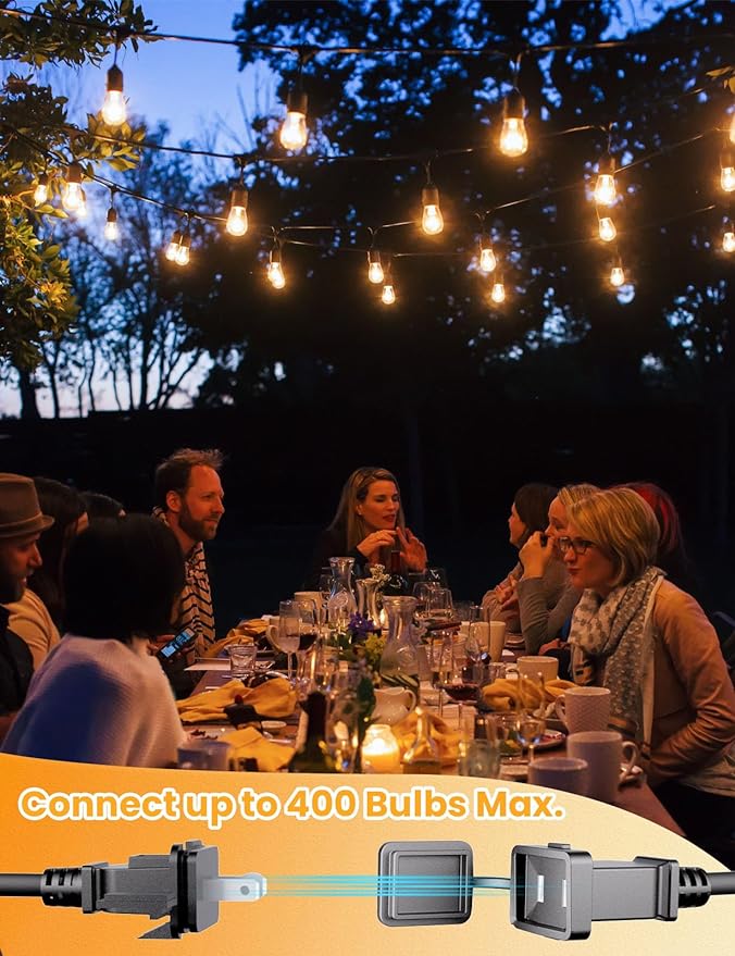 Svater Outdoor Led String Lights 75 FT, Patio Lights - Image 5