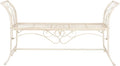 Safavieh PAT5016A Collection Arona Antique White Wrought Iron 51" Outdoor by SAFAVIEH