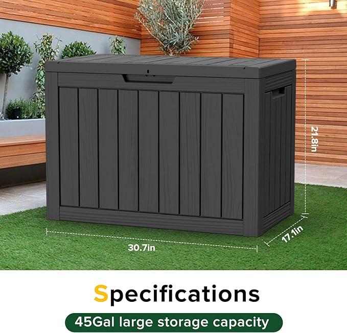 ROJIK Outdoor Storage Housing Deck Box - Image 3