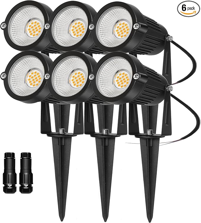 Low Voltage Landscape Lights Outdoor: 7W 700LM LED Landscape Lighting by REEGOLD