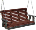 Poly Lumber Wood 5FT Porch Swing Amish Craftsmandship Made in USA HDPE by Unknown