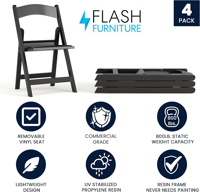Flash Furniture Hercules Series Folding Chairs - Image 4
