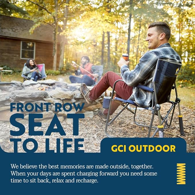 GCI Outdoor Freestyle Rocker Camping Chair | Portable Folding Rocking Chair - Image 7