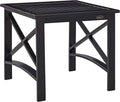 Crosley Furniture Kaplan Weather Resistant Metal Outdoor Side Table by CrosleyFurniture
