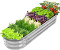 GADI 67-Inch Galvanized Raised Garden Bed, Metal Planter Box by GADI