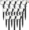 Peasur 12 Pack Solar Lights Outdoor, Solar Spotlights Outdoor Waterproof 3 Modes by Peasur