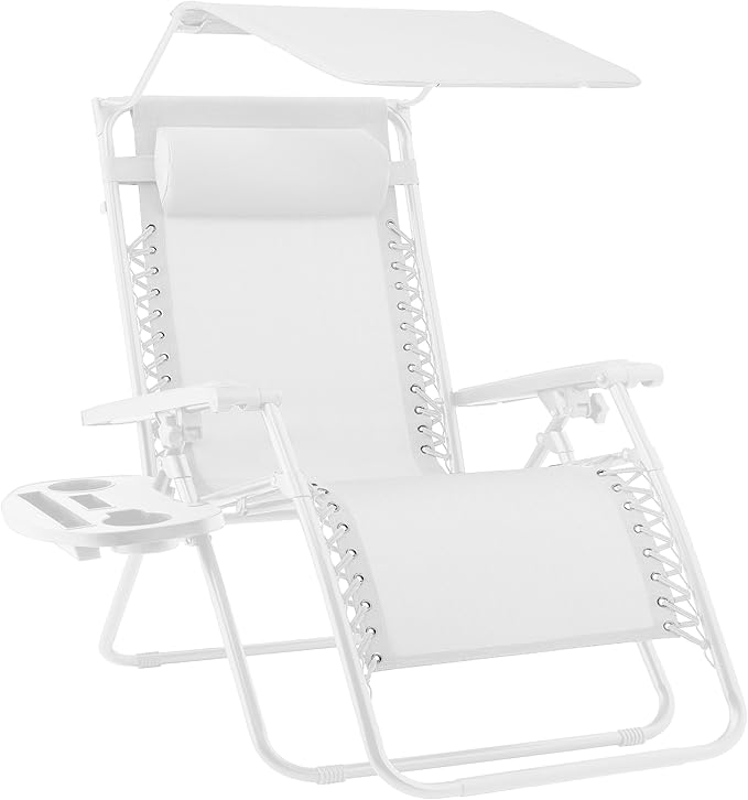 Best Choice Products Folding Zero Gravity Outdoor Recliner Patio Lounge Chair by BestChoiceProducts