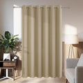 Joydeco Blackout Patio Sliding Door Curtains 84 Inches Long, Grommet Privacy by JOYDECO