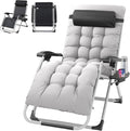 VINGLI 29" Padded Zero Gravity Chair, Lounge Chair by VINGLI