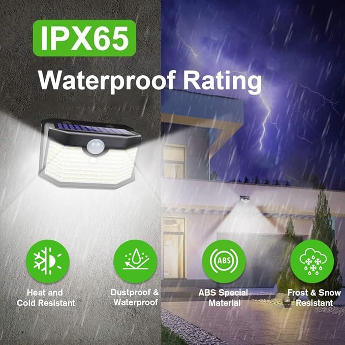 HMCITY Outdoor Solar Lights 120 LED - Image 5
