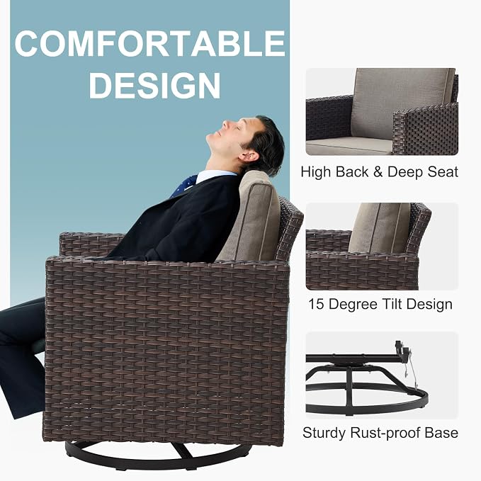 Belord 7 Pieces Patio Furniture Set - Image 2