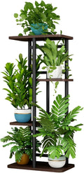 LINZINAR Plant Stand Indoor 4 Tier 5 Potted Multiple Plant Shelf Stands by LINZINAR