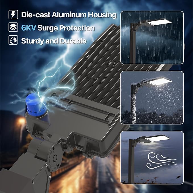 HYPERLITE Led Parking Lot Light - 400W UL Listed LED Stadium Lights - Image 6