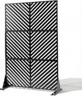 VINGLI Privacy Fence Panels, 72H’’ x 47W’’ Metal Privacy Screen Freestanding by VINGLI