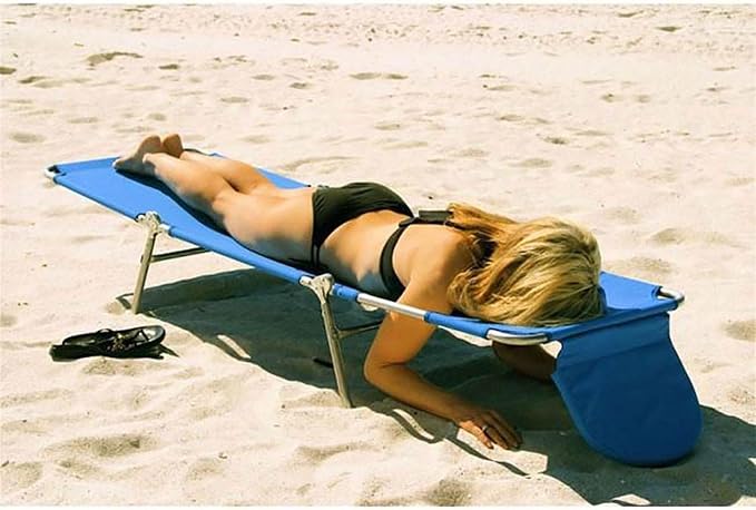Ostrich Beach Lounge Chair, Folding & Reclining Outdoor Chaise Lounger - Image 5