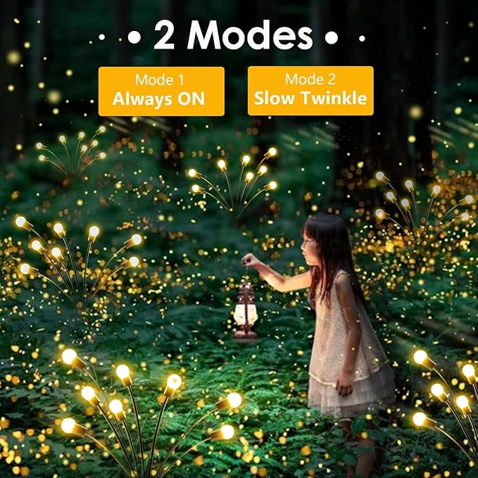 4-Pack Garden Solar Lights, 32 LED Solar Lights Outdoor - Image 5