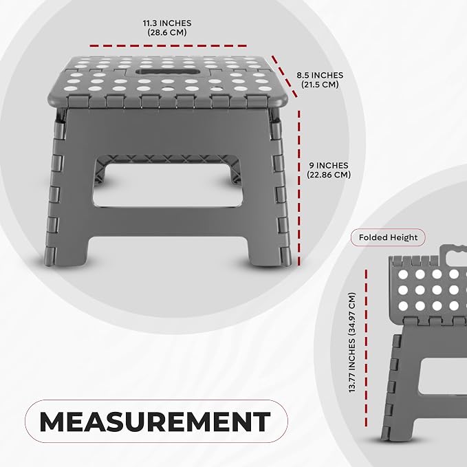 Utopia Home Folding Step Stool - Image 2