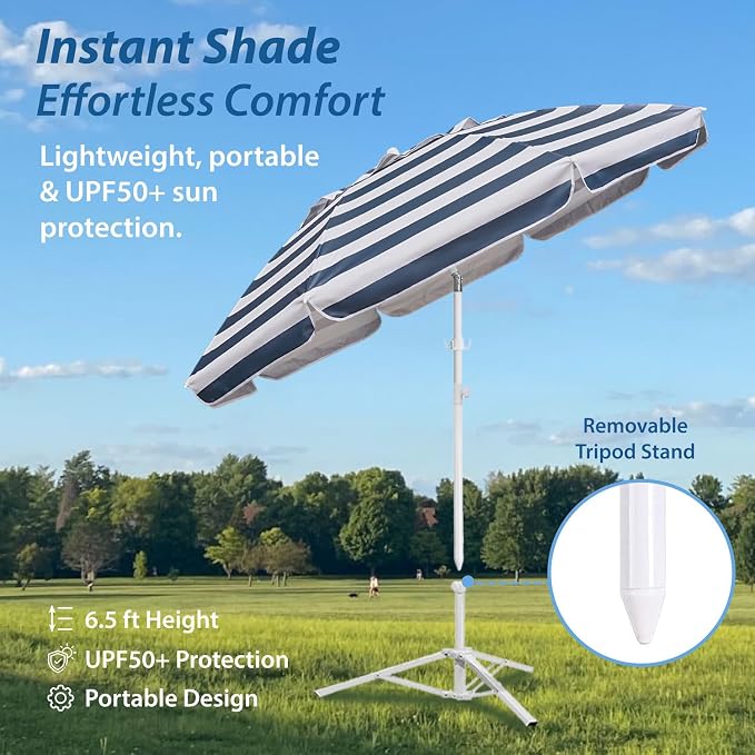 AMMSUN Shade Umbrella, Premium Portable Umbrella - Image 3