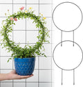 2 Pcs Trellis for Climbing Plants Indoor 14.5" Hoya Trellis Set Small Plant by Unknown