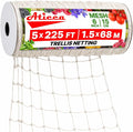 Trellis Netting 5 x 225 ft Heavy Duty Polyester Plant Support Netting White by Aticca
