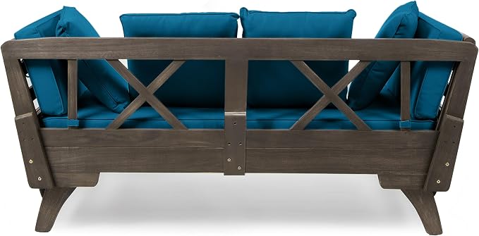 Merax Outdoor Patio Daybed Sofa, 3-Seat Sofa - Image 8