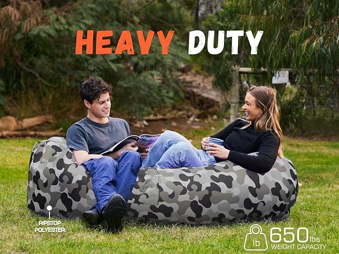 WEKAPO Inflatable Couch Air Lounger Chair - Image 4