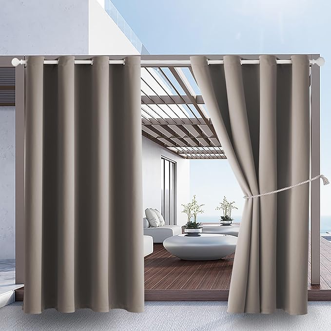 DIVA EN CAMINO DEC Outdoor Indoor Curtains W52 x L108 by DivaenCamino