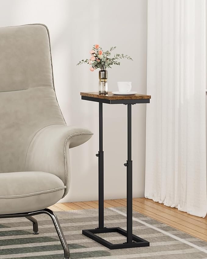 TUTOTAK End Table, Side Table, Tall Couch Table, Sofa Table, Living Room - Image 6